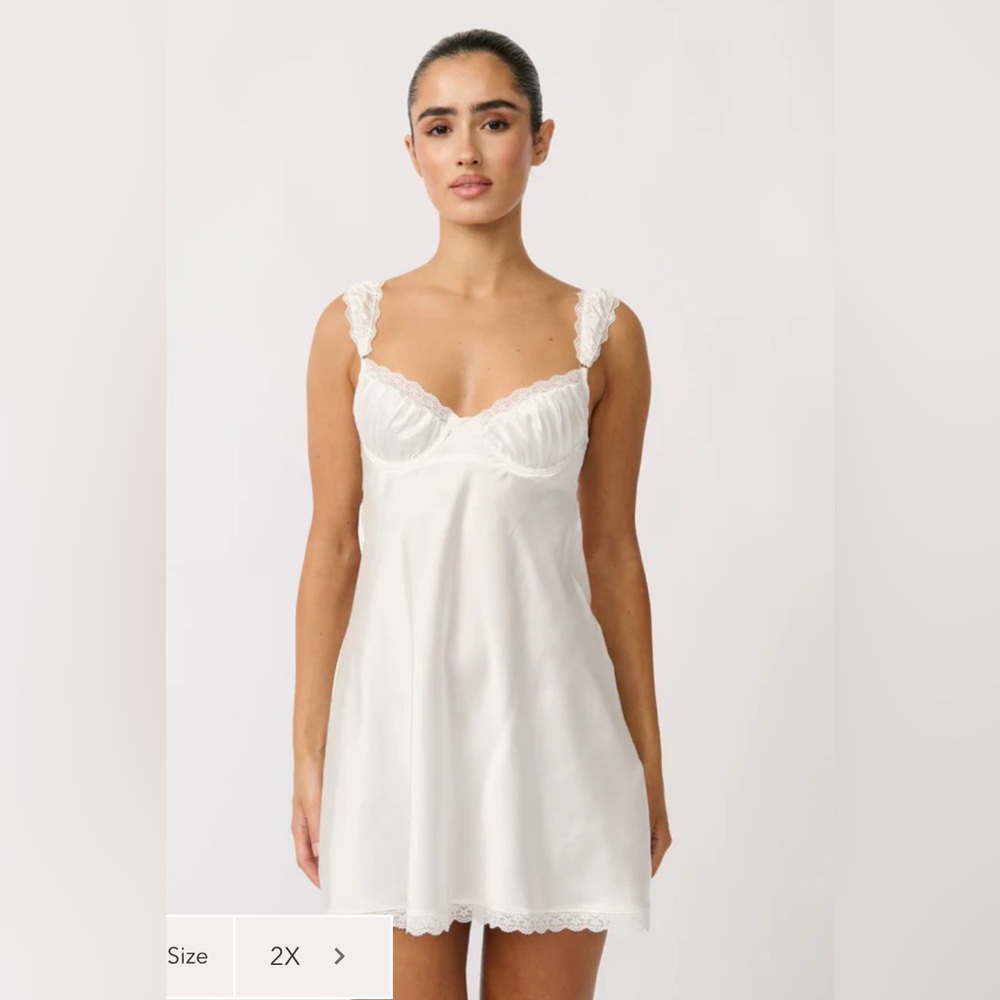 KAT THE LABEL Celeste slip - size small - BNWT